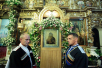 Патриаршее служение в Донском монастыре в день празднования в честь Донской иконы Божией Матери