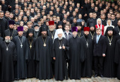 Предстоятель Української Православної Церкви благословив викладачів та студентів духовних шкіл на новий навчальний рік
