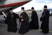 Патриарх Александрийский Феодор прибыл в Москву