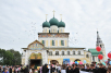 Первосвятительский визит в Ярославскую епархию. Посещение Воскресенского собора города Тутаева