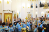 Первосвятительский визит на Дальний Восток. Всенощное бдение в Воскресенском соборе Южно-Сахалинска