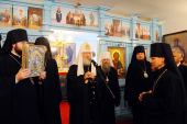 Первосвятительский визит на Дальний Восток. Посещение Свято-Покровского мужского монастыря в городе Корсакове