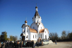 Посещение Святейшим Патриархом Кириллом строящегося храма Новомучеников Орехово-Зуевских