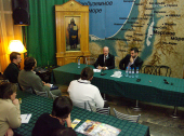 Заседание «Клуба православных журналистов» накануне открытия IV фестиваля православных СМИ «Вера и слово»