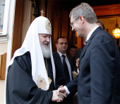 Зустріч Святішого Патріарха Кирила з президентом Німеччини Крістіаном Вульфом
