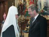 Встреча Святейшего Патриарха Кирилла с президентом Германии Кристианом Вульфом