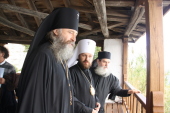 Делегация Русской Православной Церкви посещает обители Святой Горы Афон