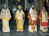 Совершением Божественной литургии в монастыре святого Павла завершилось пребывание митрополита Волоколамского Илариона на Афоне