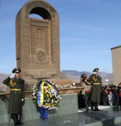 Під час відвідування Вірменії Блаженніший митрополит Київський Володимир вшанував пам'ять жертв землетрусу 1988 року