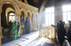 Чин великого освячення храму на честь Казанської ікони Божої Матері в Богородице-Різдвяному жіночому монастирі Москвии та Божественна літургія в новоосвяченому храмі