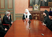 Святейший Патриарх Кирилл встретился с послом Канады в России