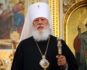 Патриаршее поздравление митрополиту Одесскому Агафангелу с 35-летием архиерейской хиротонии