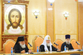 Святейший Патриарх Кирилл возглавил расширенное заседание Епархиального совета города Москвы