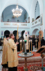 Благодарственный молебен по случаю 70-летия протоиерея Николая Гундяева в Свято-Иоанновском женском монастыре в Санкт-Петербурге
