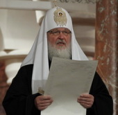 Святейший Патриарх Кирилл: Мы являемся свидетелями восстановления исторической справедливости