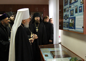 У Церковно-археологічному кабінеті Київських духовних шкіл відкрилася виставка, присвячена 75-річчю Блаженнішого митрополита Володимира