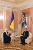 Патриарший визит на Украину. Встреча с Президентом Украины В.Ф. Януковичем