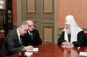 Зустріч Святішого Патріарха Кирила з послом Турції в Росії А. Сезгіном