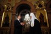 Встреча Святейшего Патриарха Кирилла с Президентом России Д.А. Медведевым