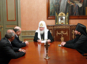 Святейший Патриарх Кирилл встретился с мэром города Гюмри (Армения)