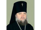 Патриаршее поздравление архиепископу Почаевскому Владимиру с 10-летием архиерейской хиротонии
