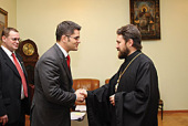 Председатель ОВЦС встретился с министром иностранных дел Сербии