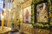 Патриаршее служение в храме святителя Николая в Хамовниках в день памяти святителя Николая Чудотворца