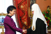 Святіший Патріарх Кирил прийняв Ніно Бурджанадзе