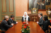 Предстоятель Русской Церкви вручил Патриаршие награды руководству ОАО «РусГидро»