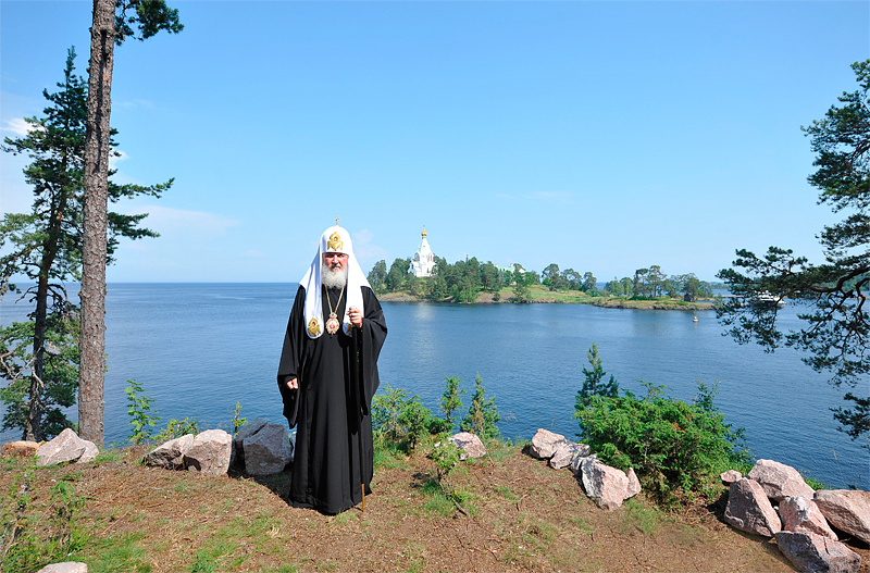 Валаам скит одинокого монаха