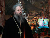 Патриаршее поздравление представителю Православной Церкви в Америке при Московском Патриархате архимандриту Закхею (Вуду) с 40-летием со дня рождения