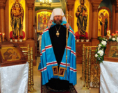 Блаженніший Митрополит Іона звершив богослужіння на московському подвір'ї Православної Церкви в Америці
