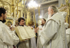 Всенощное бдение в Богоявленском кафедральном соборе в канун праздника Крещения Господня