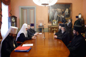Відбулася зустріч Святішого Патріарха Кирила з Предстоятелем Кіпрської Православної Церкви