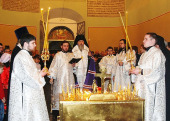 В Донском монастыре молитвенно помянули казаков, погибших во времена репрессий