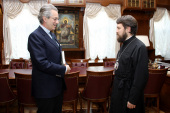 Председатель Отдела внешних церковных связей встретился с новоназначенным послом Италии в Российской Федерации