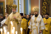 Митрополит Волоколамский Иларион сослужил Предстоятелю Православной Церкви Чешских земель и Словакии за Божественной литургией в Карловых Варах