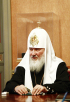 Зустріч Святішого Патріарха Кирила з губернатором Іркутської області Д.Ф. Мезенцевим