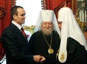 Святіший Патріарх Кирил зустрівся з президентом Чуваської республіки М. В. Ігнатьєвим