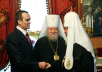 Встреча Святейшего Патриарха Кирилла с президентом Республики Чувашия М.В. Игнатьевым