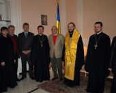 Ректор Киевских духовных школ архиепископ Бориспольский Антоний освятил посольство Украины в Италии