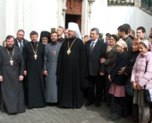Митрополит Кишиневский и всея Молдовы Владимир совершил богослужение в столице Португалии