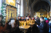 Патріарше служіння в Покровському ставропігійному жіночому монастирі у вівторок першої седмиці Великого посту