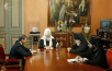 Встреча Святейшего Патриарха Кирилла с губернатором Магаданской области Н.Н. Дудовым