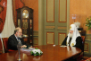Встреча Святейшего Патриарха Кирилла с председателем Центральной избирательной комиссии Российской Федерации В.Е. Чуровым