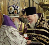 Святіший Патріарх Кирил привітав протоієрея Димитрія Смирнова з 60-річчям із дня народження