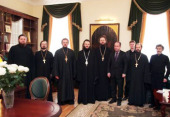 В Санкт-Петербургской духовной академии прошло заседание рабочей группы по совершенствованию диалога и взаимодействия Церкви и светской науки