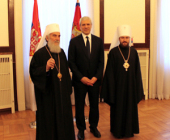 Председатель Отдела внешних церковных связей Московского Патриархата встретился с Президентом Сербии Борисом Тадичем