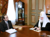 Зустріч Святішого Патріарха Кирила з послом Японії М. Коно