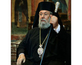 Вітання Святішого Патріарха Кирила Блаженнішому Архієпископу Нової Юстиніани і всього Кіпру Хризостому II з 70-річчям від дня народження